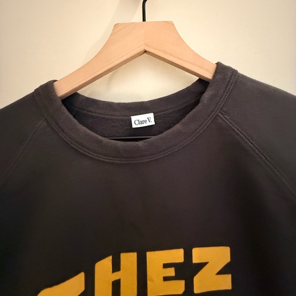 Clare V sweatshirt EUC size small - Picture 8 of 13